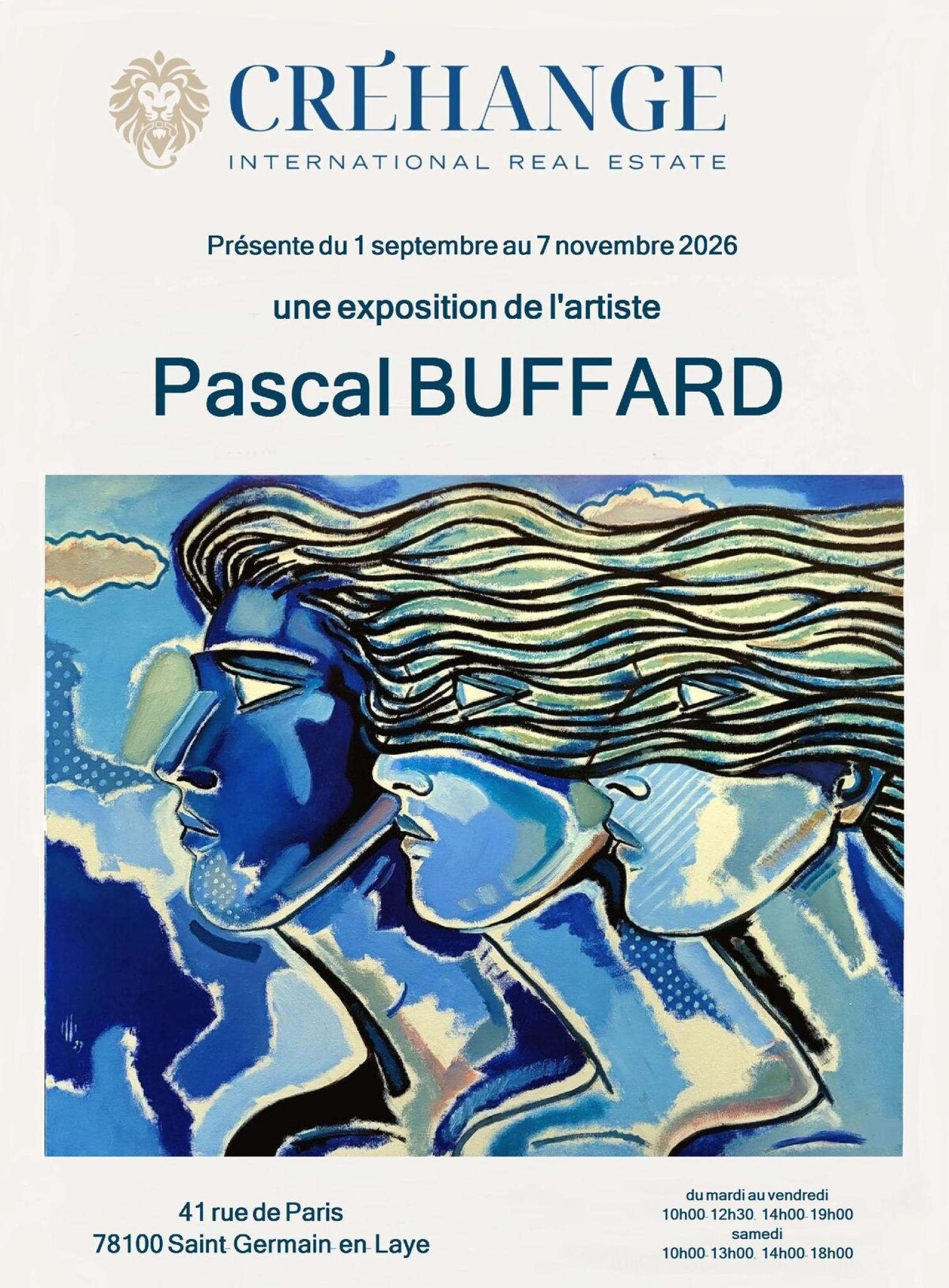 Affiche exposition Pascal Buffard