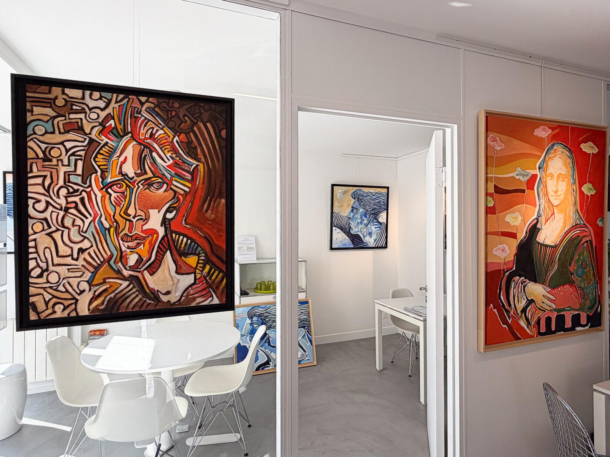 Vernissage à la galerie Créhange International